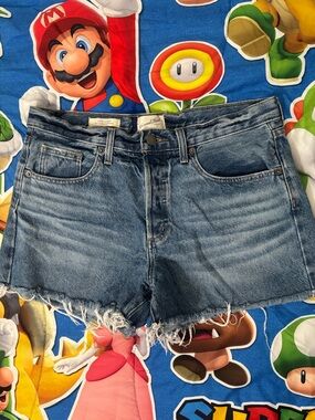 Universal Thread Blue Distressed Denim Cutoff Shorts